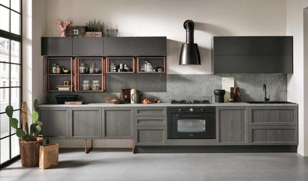 cucina su misura torino modello talea